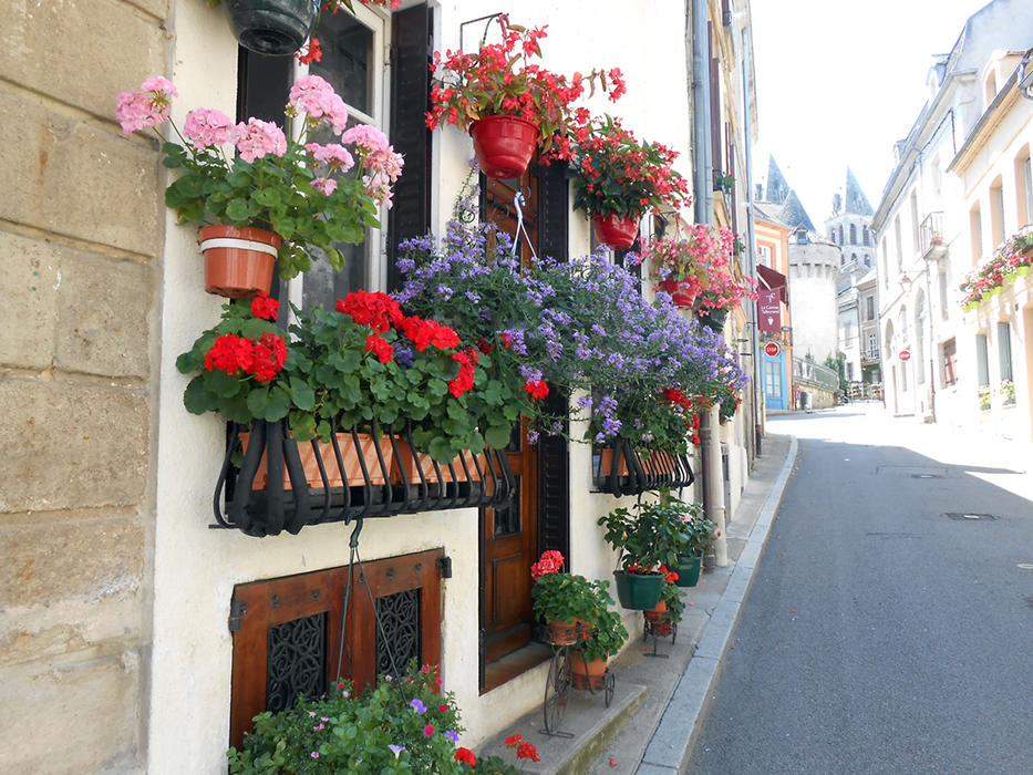 Streets in Autun