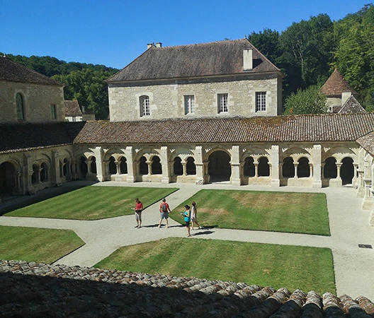 The Cloister from above